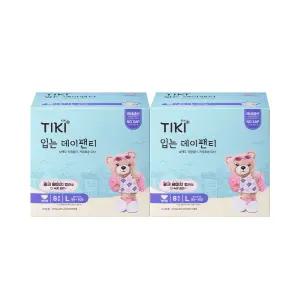 티키 입오버 데이팬티 슬림핏 대형(총16매) 8매입X2팩