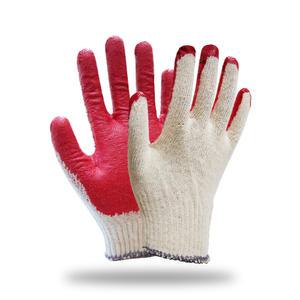 수입 적색반코팅장갑 10G 30켤레 목장갑