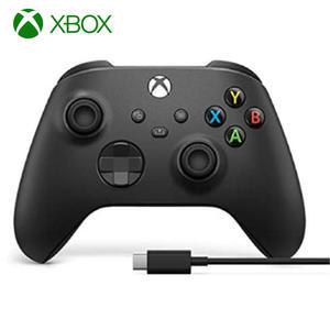 Xbox 엑스박스 무선 컨트롤러 카본 블랙+USB C-Type 케이블