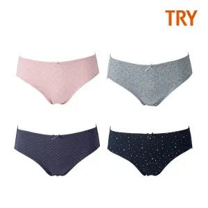 [트라이][트라이] 여성 클린 미디 위생팬티 택1