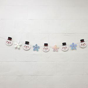 크리스마스당근코눈사람가랜드