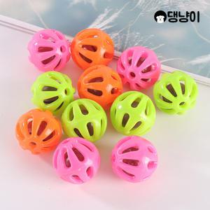 [댕냥이] 고양이 스트레스 해소 소리나는 미니방울공 장난감 5개