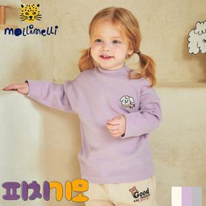 [몰리멜리] 에브리데이반폴라피치기모티셔츠