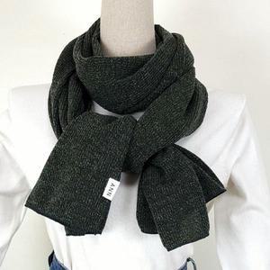 [애슬릿] 여자 남자 가을 겨울 베이직 니트 롱 머플러