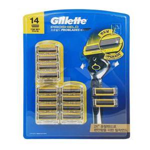 질레트(Gillette) 프로쉴드 옐로우 면도날 14개