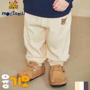 [몰리멜리] 몰리곰돌이벨로아본딩조거팬츠