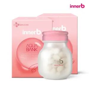 [CJ공식] 이너비 아쿠아뱅크 히알루론산 56캡슐 2박스