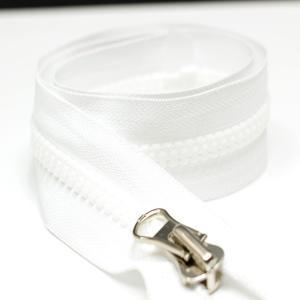 점퍼지퍼 개이빨8호 100cm (흰색) 비슬론지퍼