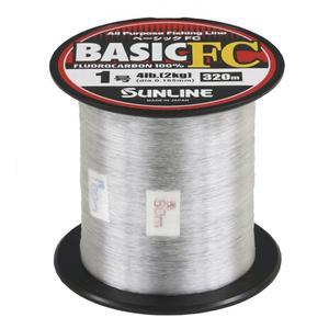[썬라인]선라인 베이직에프씨 320M (23) 1.75호-4호 플로로 카본 라인 바다 민물 루어 낚시줄 원줄 목줄