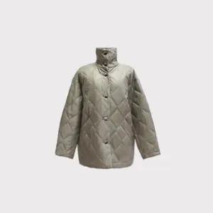 (가니) 하이넥 퀼티드 재킷(F8576)