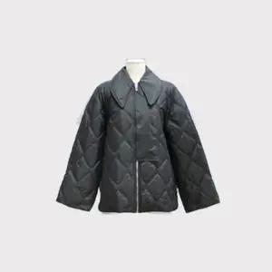 (가니) 립스타 지퍼 퀼팅 자켓(F9065)