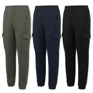 꽃중년 기모건빵바지 전술 카고 조거 겨울 작업복 하의 노가다 빅사이즈