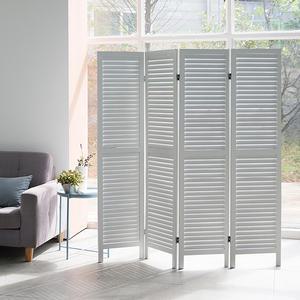 올갤러리 4단 (1600) 인테리어 파티션 가림막 가벽 원목 접이식