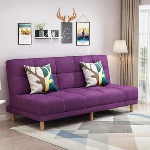 [제이큐]퍼플 패 소파베드 3인용 180cm