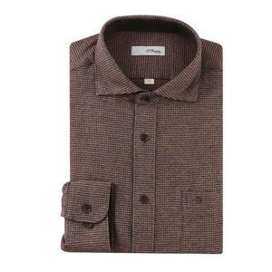 [롯데백화점]에스티듀퐁 기모투톤하운드투스체크일반핏셔츠 광주SE3FM11LS224BW