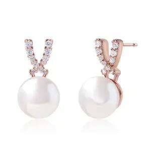 [루브르파리] 14k G.F 브니모아 진주 귀걸이(8mm) EA2811