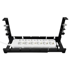 무타공 멀티탭선반 책상 컴퓨터 전선정리 멀티탭 콘센트 거치대 정리함