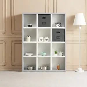 라우렐 수납정리함 멀티 4단 책장 1200  착불