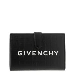 [로로모다]  로고 미디엄 남성 반지갑 / BB60K8B1J5-001