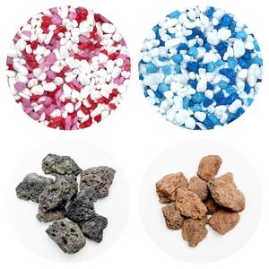 글라스가든 칼라스톤 450g 소포장 색돌 21색상 색자갈 화분마감재 바닥재 수경재배 테라리움 원예용