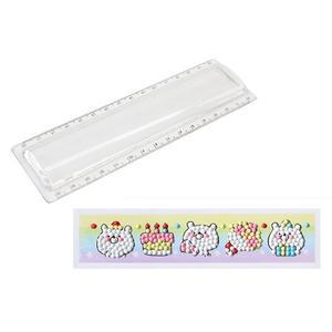 파티곰 보석십자수+아크릴자(슬립형) 만들기 15cm