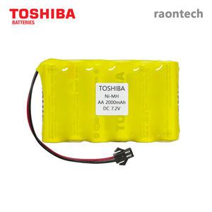 RC카 배터리 도시바 7.2V AA 2000mAh (1X6) JST-2P SM-2P 충전배터리