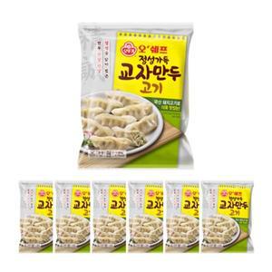 오뚜기 오쉐프 정성가득 교자만두 1.3kg 1박스(6개)