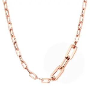 갤러리아 여자 18K 목걸이 체인 레이어드 줄 볼륨 클립