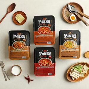 분식대첩 밀떡 떡볶이 밀키트 4팩