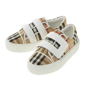[롯데백화점]버버리 아동 빈티지 체크 벨크로 스니커즈 8047490 C K1 MARK CHK A7028 (33-35)