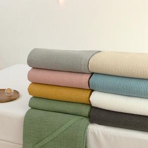 [이블랑] 순면/모달 피그먼트패드 항균솜 고정밴드 침대패드