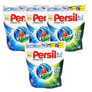 퍼실 디스크 파워 캡슐세제 파우치 26개입 4개 (104개)