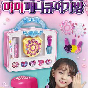 아동 유아 네일아티스트 손톱꾸미기 매니큐어가방 화장놀이 메이크업 장난감