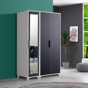 두리트 선반 장롱세트 거울도어형 1200