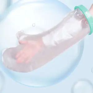 샤워할때 팔목깁스방수커버장갑 손목 팔수술 목욕