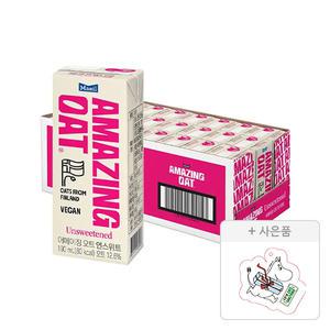 매일유업 어메이징오트 언스위트 190ml, 24개 + 증정(친환경수세미, 1개)