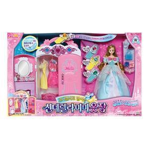 [보리보리/동아완구]미미월드 코디열쇠로 말하는 신데렐라미미 옷장 1