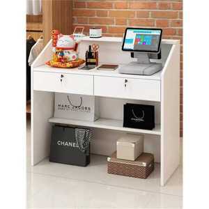 안내 데스크 우드 원목 계산대 카운터 캐셔 접수대