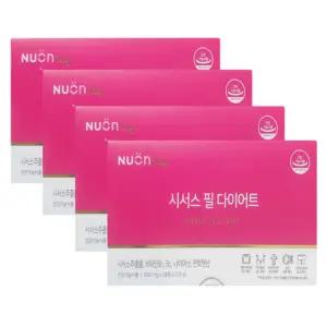 뉴온 시서스 필 다이어트 840mg 28정 x4 홈쇼핑 씨서스 시저스 16주분