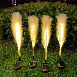 태양광 갈대 정원등 수목 잔디등 LED 전구 태양열 꽃등 전등 야외등