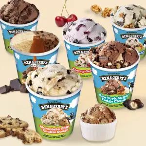 벤앤제리스 아이스크림 파인트 473ml 3개 골라 담기