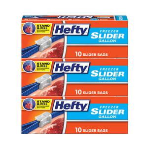 [헤프티] 냉동 대형 슬라이더 지퍼백 30매_10매*3팩