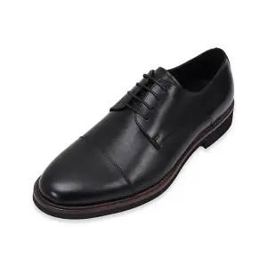 [롯데백화점]에스콰이아 남성 3.5cm 스트레이트팁 우드 포인트 정장화-PX0SHD350BK