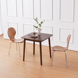 아슬란 750 앤디 2인용 원목 식탁 테이블 카페 인테리어 식탁세트 의자포함