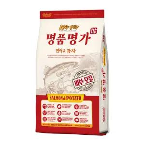 애니펫 명품명가 플러스 (연어 + 감자) 5kg