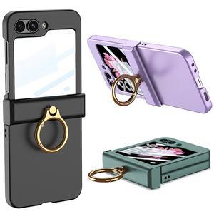 [수나르]갤럭시Z플립7FE Z플립6 제트지 모던 힌지보호 링 거치대 매트 핸드폰 케이스