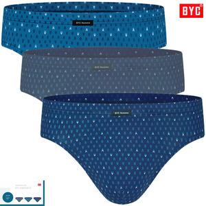 BYC은은한패턴무소변구미디남삼각팬티3매입 MCF2202