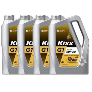 GS 킥스 엔진 G1 SP 5W30 4L x4개 /AWS