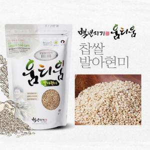 [해남미소] 백년지기 발아찹쌀현미 800g