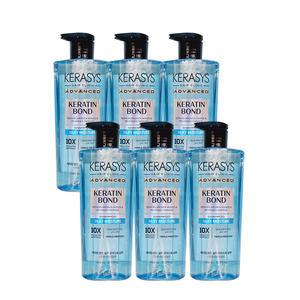 케라시스 어드밴스드 케라틴 본드 실키 모이스춰 샴푸 600ml x6개